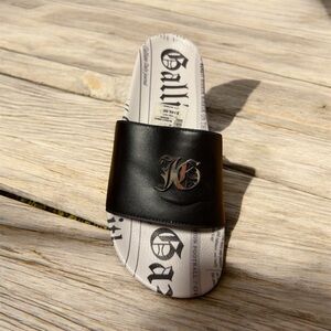 John Galliano pool slides